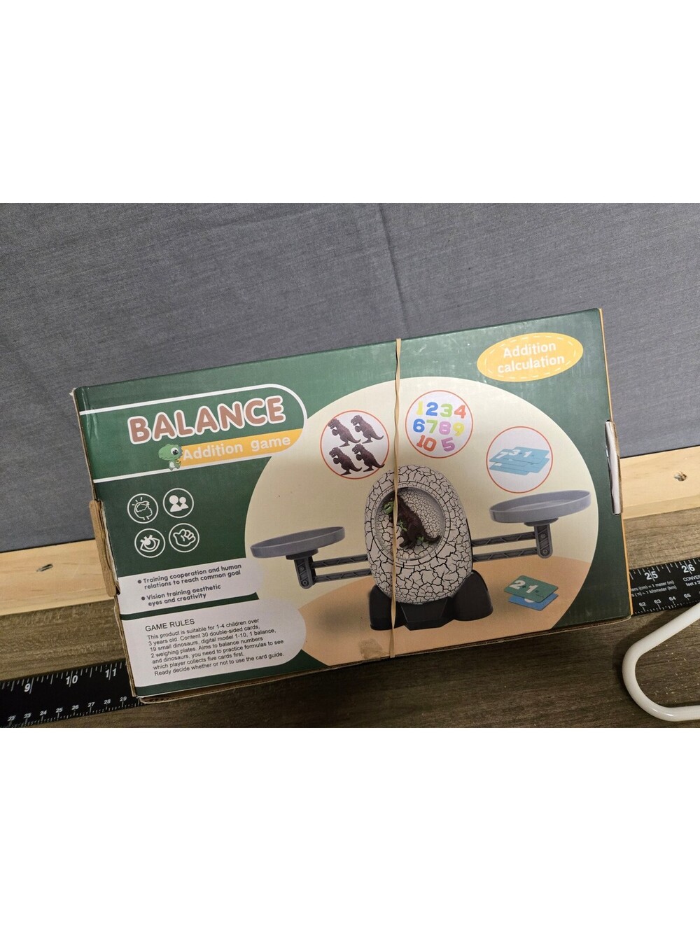 Nueplay Dinosaur Balance Game educational toy set